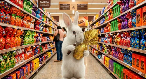 
          Imagem ilustrativa da imagem A nada doce tarefa de escolher o melhor ovo de Páscoa
          