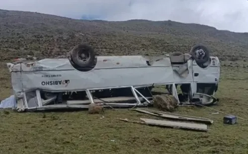 
          Imagem ilustrativa da imagem Acidente com ônibus turístico deixa ao menos 10 mortos no Peru
          