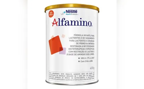 
          Imagem ilustrativa da imagem Anvisa suspende venda de fórmula infantil Alfamino, da Nestlé
          