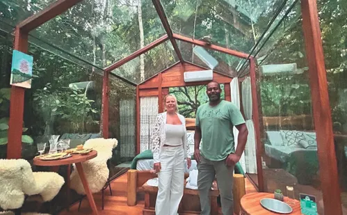 
          Imagem ilustrativa da imagem Cabana de vidro e chalés diferentes: onde se hospedar em Santa Teresa
          