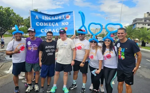 
          Imagem ilustrativa da imagem Caminhada da inclusão reúne mais de 3 mil na Praia de Camburi
          