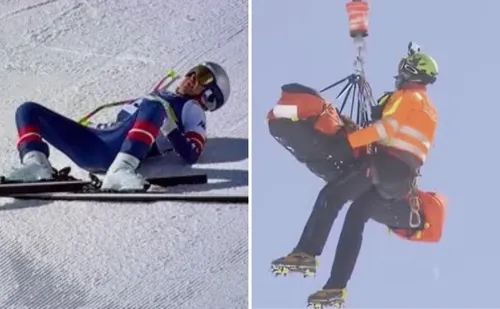 
          Imagem ilustrativa da imagem Campeã olímpica sofre queda grave no esqui e é resgatada por helicóptero
          