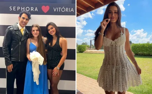 
          Imagem ilustrativa da imagem Capixaba viraliza após entregar vestido para influenciadora Franciny Ehlke
          