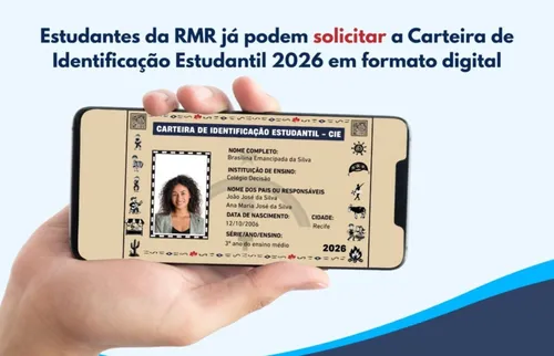 
          Imagem ilustrativa da imagem Carteira de Estudante 2026 já pode ser solicitada online; veja prazos e como fazer
          