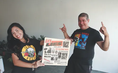 
          Imagem ilustrativa da imagem Contagem regressiva para show histórico de Guns N' Roses no ES
          