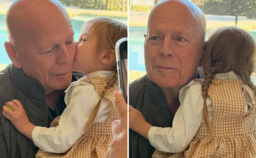 
          Imagem ilustrativa da imagem Demi Moore publica fotos de Bruce Willis com a neta em aniversário de 71 anos
          