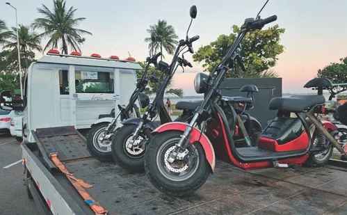 
          Imagem ilustrativa da imagem Em um mês, 108 multas são aplicadas e 22 motos elétricas são aprendidas no ES
          