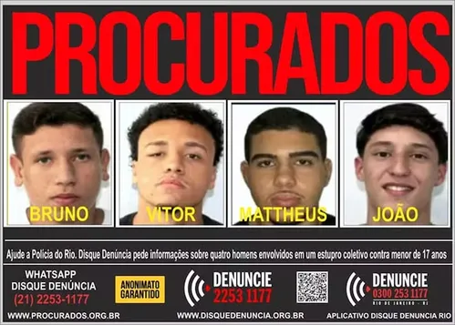 
          Imagem ilustrativa da imagem Filho de ex-subsecretário do Rio, réu por estupro coletivo em Copacabana, se entrega à polícia
          