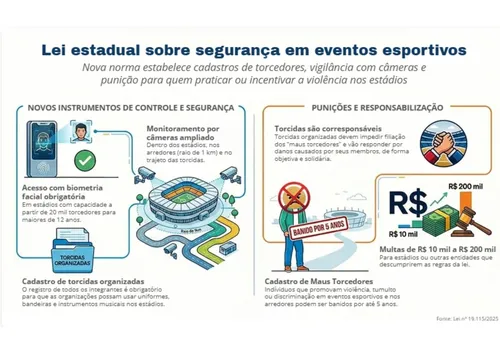 
          Imagem ilustrativa da imagem Estádios de PE ganham reforço na segurança com biometria e punições a agressores
          