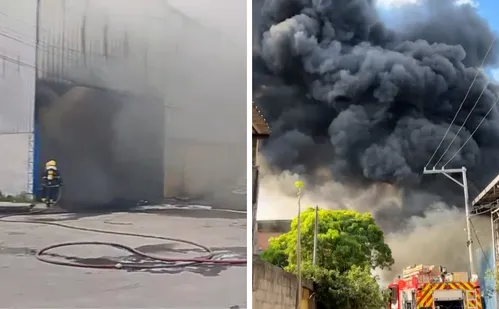 
          Imagem ilustrativa da imagem Fábrica de caixões é atingida por incêndio em Cariacica
          