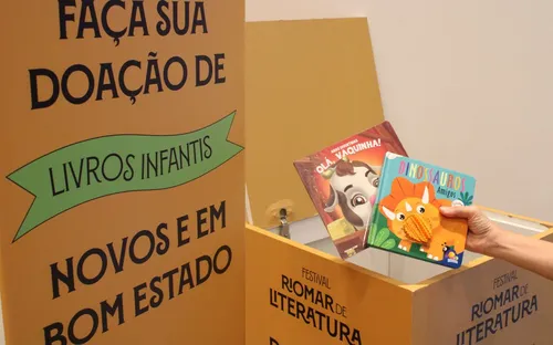 
          Imagem ilustrativa da imagem Festival RioMar de Literatura arrecada livros para crianças do Sertão de Pernambuco
          