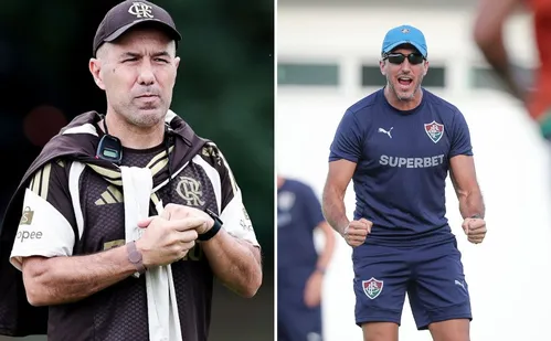 
          Imagem ilustrativa da imagem Flamengo e Fluminense medem forças no Maracanã de olho no líder Palmeiras
          