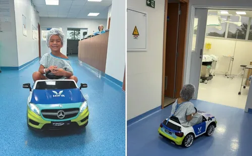 
          Imagem ilustrativa da imagem Hospital no ES troca maca por carrinho elétrico
          