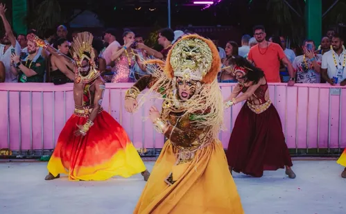 
          Imagem ilustrativa da imagem Imperatriz do Forte encerra desfiles do Grupo Especial com enredo sobre Xirê
          