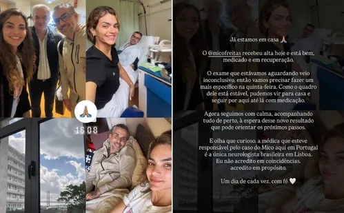 
          Imagem ilustrativa da imagem Kelly Key diz que Mico Freitas teve alta após AVC em Portugal
          