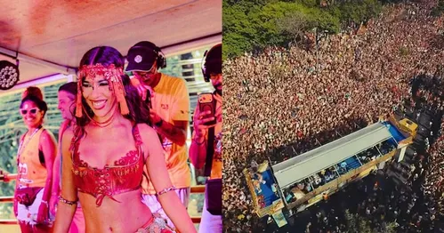 
          Imagem ilustrativa da imagem Marina Sena arrasta multidão em 1º bloco no carnaval de Belo Horizonte
          