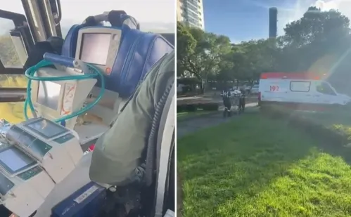 
          Imagem ilustrativa da imagem Menino de 7 anos perde parte da mão e da visão após explosão de rojão no ES
          