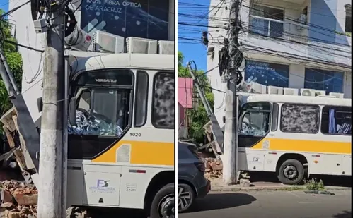 
          Imagem ilustrativa da imagem Motorista morre após passar mal e bate ônibus escolar em poste em Aracruz
          