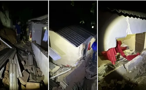 
          Imagem ilustrativa da imagem Muro desaba sobre casa e deixa morador ferido em Vargem Alta
          