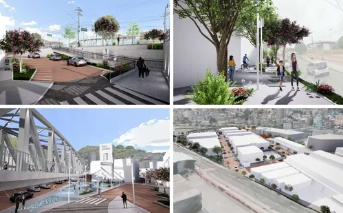 
          Imagem ilustrativa da imagem Novos galpões, praça coberta e passarelas na Vila Rubim
          