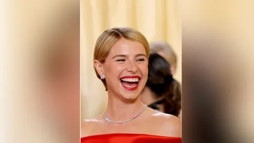 
          Imagem ilustrativa da imagem Oscar 2026: Jessie Buckley vence como Melhor Atriz por 'Hamnet'
          