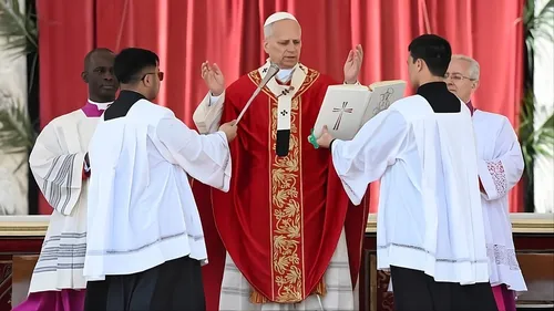 
          Imagem ilustrativa da imagem Papa Leão 14 diz que Deus não pode ser usado para justificar guerras
          