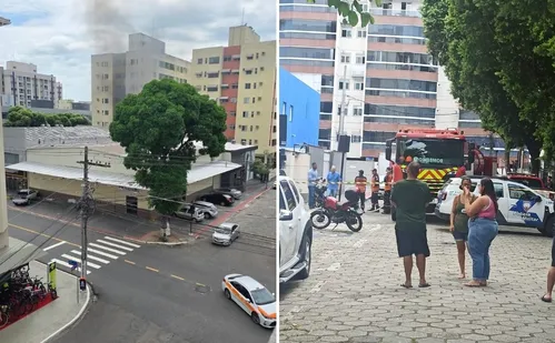 
          Imagem ilustrativa da imagem Prédio é evacuado após carro pegar fogo dentro de garagem em Jardim Camburi
          
