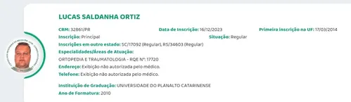 
          Imagem ilustrativa da imagem Quem é o médico que cobrava até R$200 de pacientes por cirurgias ortopédicas no SUS
          