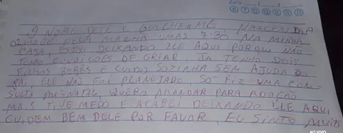 
          Imagem ilustrativa da imagem Recém-nascido é abandonado na rua no Agreste de Pernambuco
          