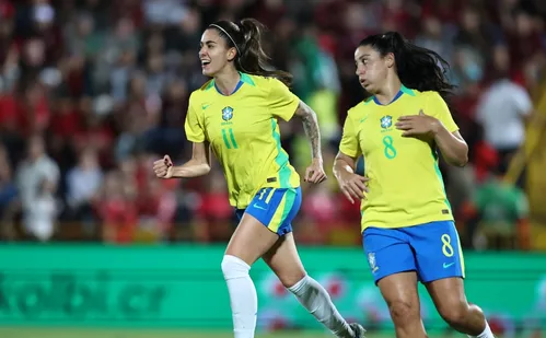 
          Imagem ilustrativa da imagem Seleção feminina derrota Costa Rica em primeiro amistoso de 2026
          