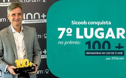 
          Imagem ilustrativa da imagem Sicoob entra no Top 7 de inovação em TI com foco em segurança digital
          