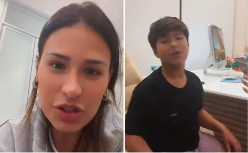 
          Imagem ilustrativa da imagem Simone Mendes detalha como é o tratamento médico de crescimento do filho Henry
          