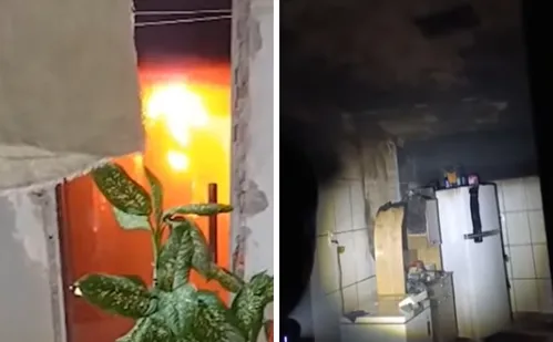 
          Imagem ilustrativa da imagem Suspeito foge após colocar fogo na casa de ex-companheira e ameaçar ela e bebê
          