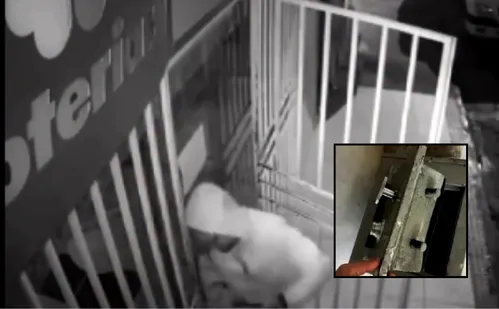 
          Imagem ilustrativa da imagem VÍDEO | Ladrões invadem casa lotérica e levam cofre com R$ 20 mil em Aracruz
          