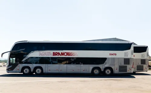 
          Imagem ilustrativa da imagem Viação Águia Branca lança ônibus retrô para celebrar os 80 anos de fundação
          