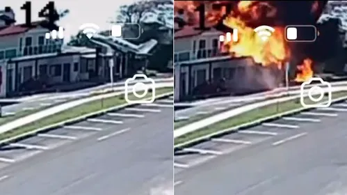 
          Imagem ilustrativa da imagem Vídeo mostra momento em que avião cai sobre restaurante no RS; assista
          