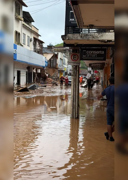 
          Imagem ilustrativa da imagem Destruição, calamidade pública e bairros ilhados; veja imagens da destruição em Juiz de Fora
          