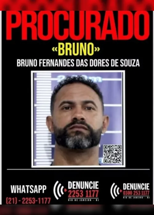 
          Imagem ilustrativa da imagem Disque-Denúncia divulga cartaz de ‘procurado’ do goleiro Bruno e pede informações
          