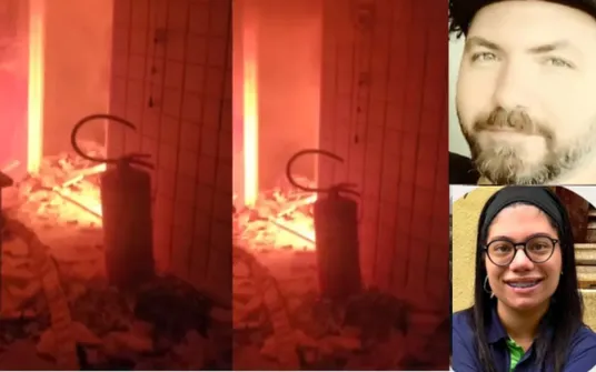 Imagem ilustrativa da imagem Incêndio mata tio e sobrinha em apartamento no bairro de Casa Forte