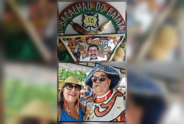 Dois blocos tradicionais da quarta-feira de cinzas: O Bacalhau do Batata e o Munguzá de Zuza Miranda e Thaís