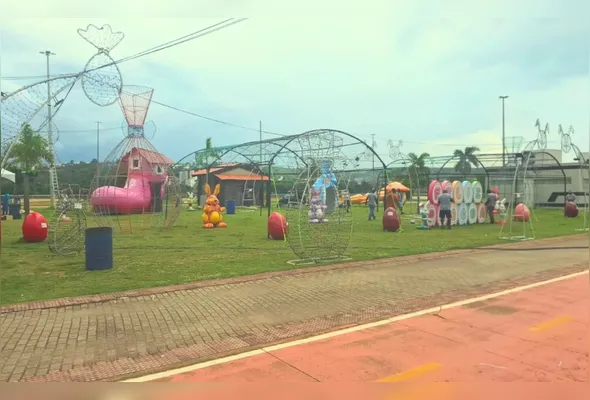 Crianças e adultos vão poder aproveitar a magia da páscoa