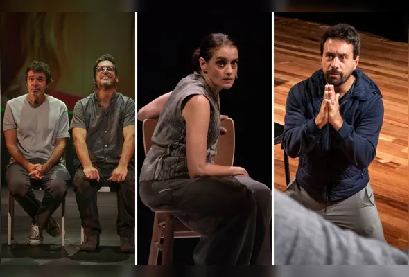 Bruno Mazzeo e Lucio Mauro Filho, Denise Fraga e Vinícius Piedade