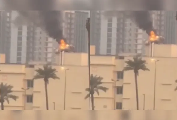 Imagem ilustrativa da imagem Embaixada dos EUA em Bagdá é alvo de mísseis neste sábado (14)