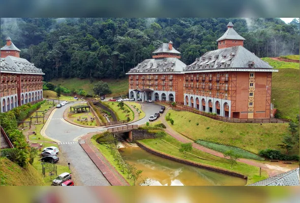 SESC de Domingos Martins, na região das Montanhas Capixabas também foi
destino de turistas durante o verão