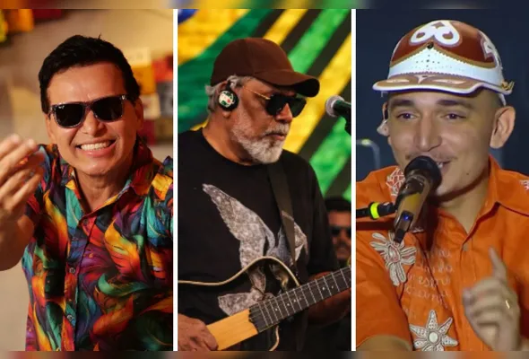 Almir Rouche, Marrom Brasileiro e João Gomes são algumas das apresentações