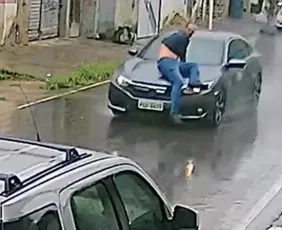 Imagem ilustrativa da imagem Justiça decreta prisão preventiva de advogada que arrastou homem em capô de carro