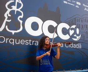 Imagem ilustrativa da imagem Aluna da Orquestra Criança Cidadã é selecionada para intercâmbio no Canadá