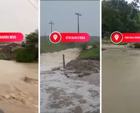 Imagem ilustrativa da imagem Defesa Civil de Pombos nega dados oficiais de 2,5 mil desalojados após chuvas