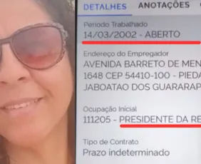 Imagem ilustrativa da imagem Erro no sistema põe técnica de enfermagem como "Presidente da República" em PE