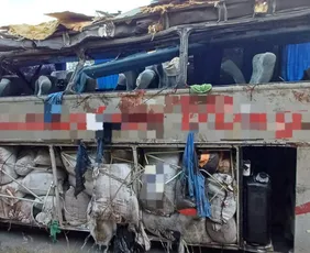 Imagem ilustrativa da imagem Laudo da PRF: excesso de velocidade causou acidente com 17 mortos na BR-423